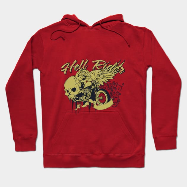 Hell Rider Hoodie by syapikrazak